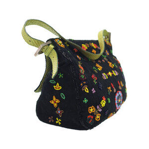 Fendi Beaded Bucket Semi Shoulder Bag Mamma